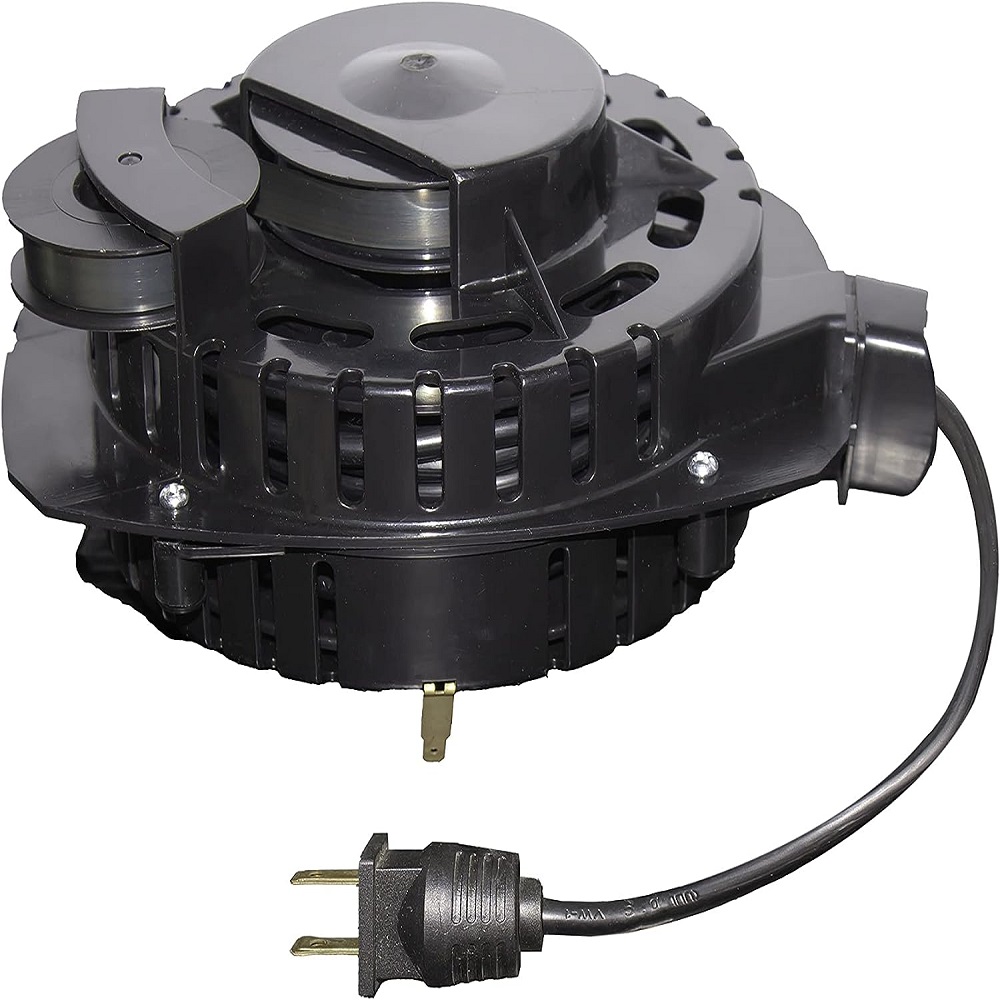 LifeSupplyUSA 20ft Canister Cord Winder Assembly Compatible w