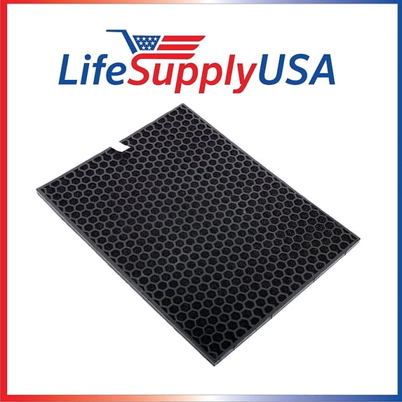 5 Pack Replacement Charcoal Carbon Filter fits Rabbit Air BioGS SPA-421A & SPA-582A Air Purifiers