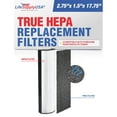 thumbnail image 1 of LifeSupplyUSA Complete Replacement Filter Set (1 True HEPA Air Cleaner Replacement Filter + 1 Carbon Filter) Compatible with PureZone PEAIRTWR Elite Tower Air Purifiers, 1 of 5