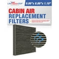 thumbnail image 1 of LifeSupplyUSA Replacement Premium Cabin Air Filter Replacement CP134 (CF10134) with Activated Carbon Washable/Reusable Compatible with Honda & Acura Vehicles, 1 of 5
