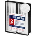 thumbnail image 1 of Filter H HEPA Filter Replacement Compatible with Honeywell HRF-H1 HRF-H2 HPA050 HPA150 HPA060 HPA160 HHT055 HHT155 Air Purifiers by LifeSupplyUSA (2-Pack), 1 of 6