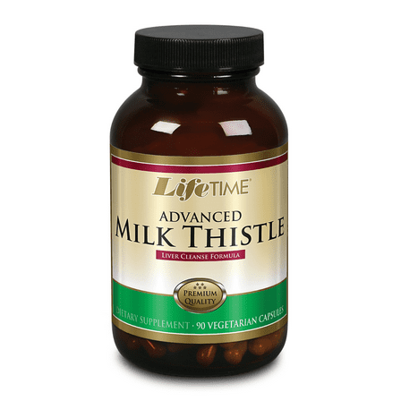 LifeTime Vitamins - Milk Thistle Formula Advanced Liver Cleanse - 90 Capsules