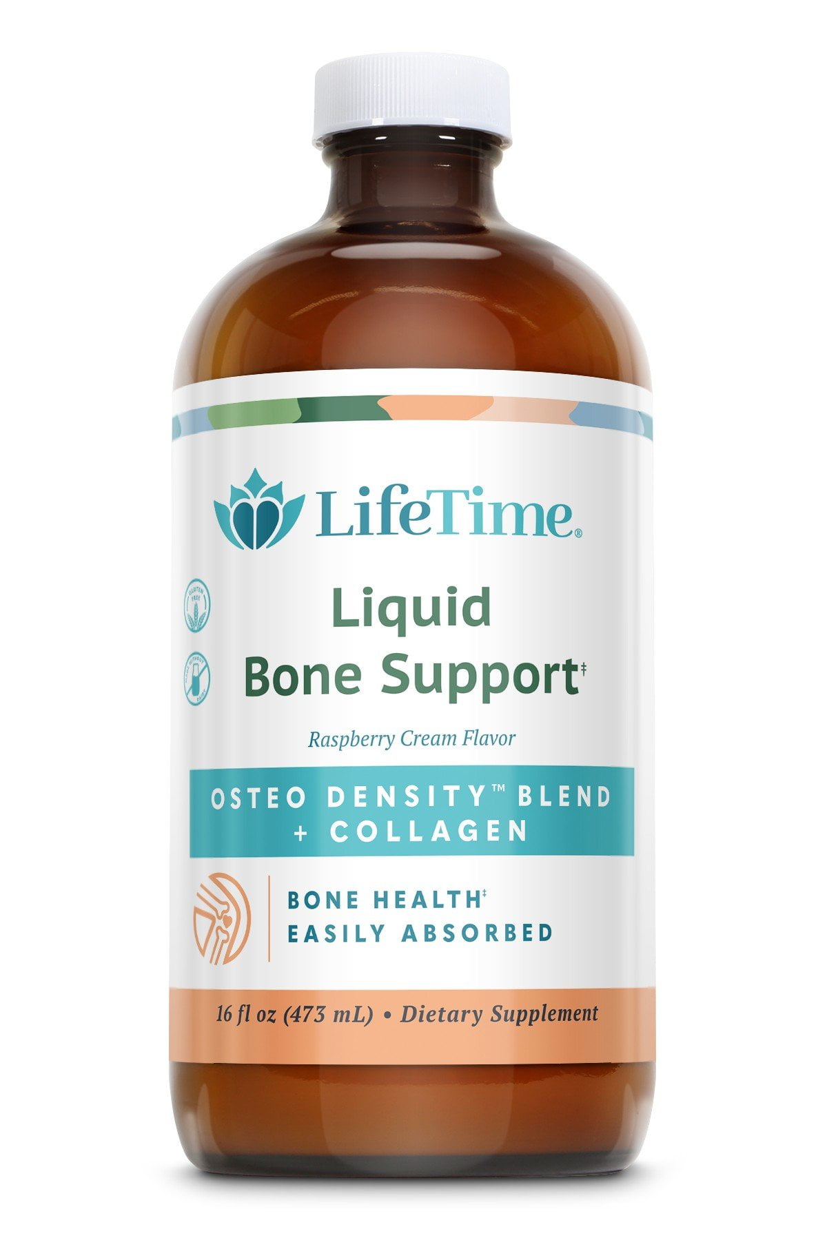 LifeTime Vitamins - Osteo Density Blend Natural Raspberry Cream Flavor - 16 fl. oz.