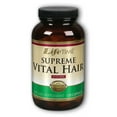 thumbnail image 1 of Lifetime Supreme Vital Hair | Supports Healthy Hair, Nails & Skin | Biotin, MSM, Vitamins B, C, & A, Zinc, Horsetail & More | 120 Capsule, 30 Serving, 1 of 6