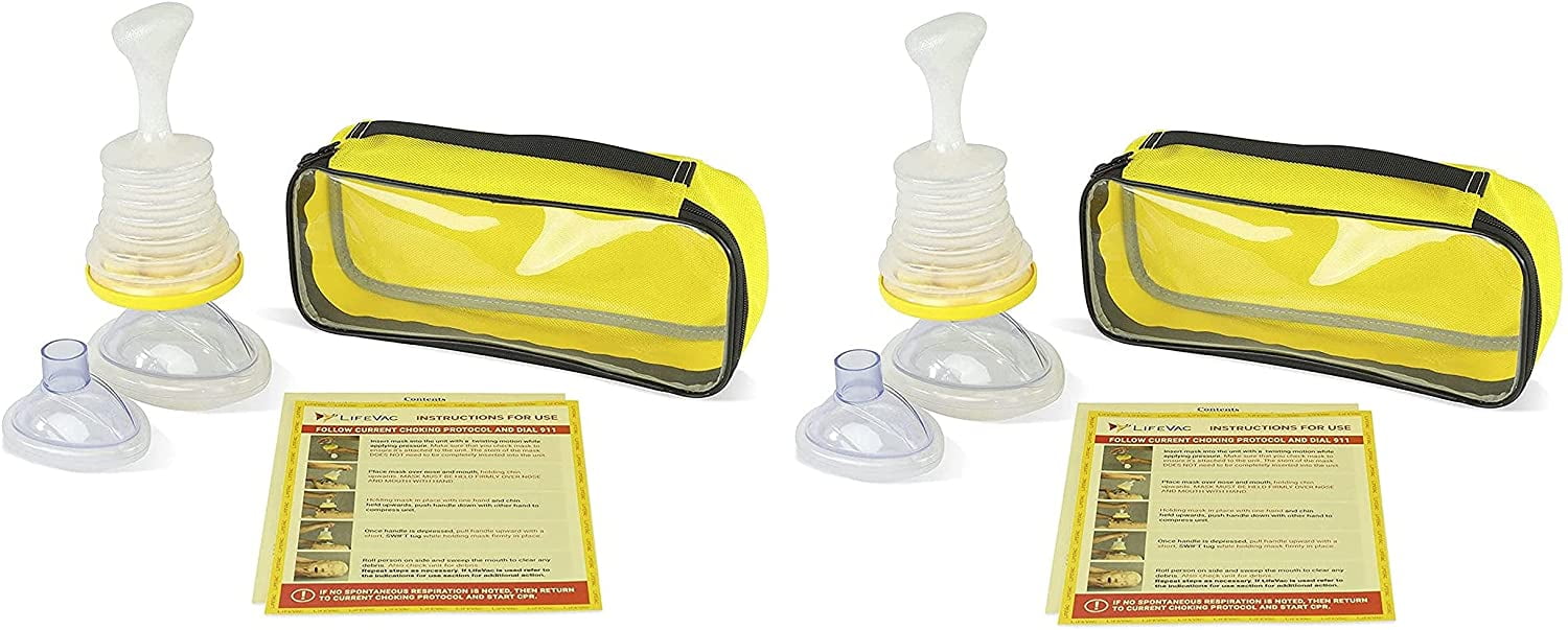 LifeVac - Dispositif Anti-étouffement Pour Adultes Et Enfants, Kit De Premiers Secours