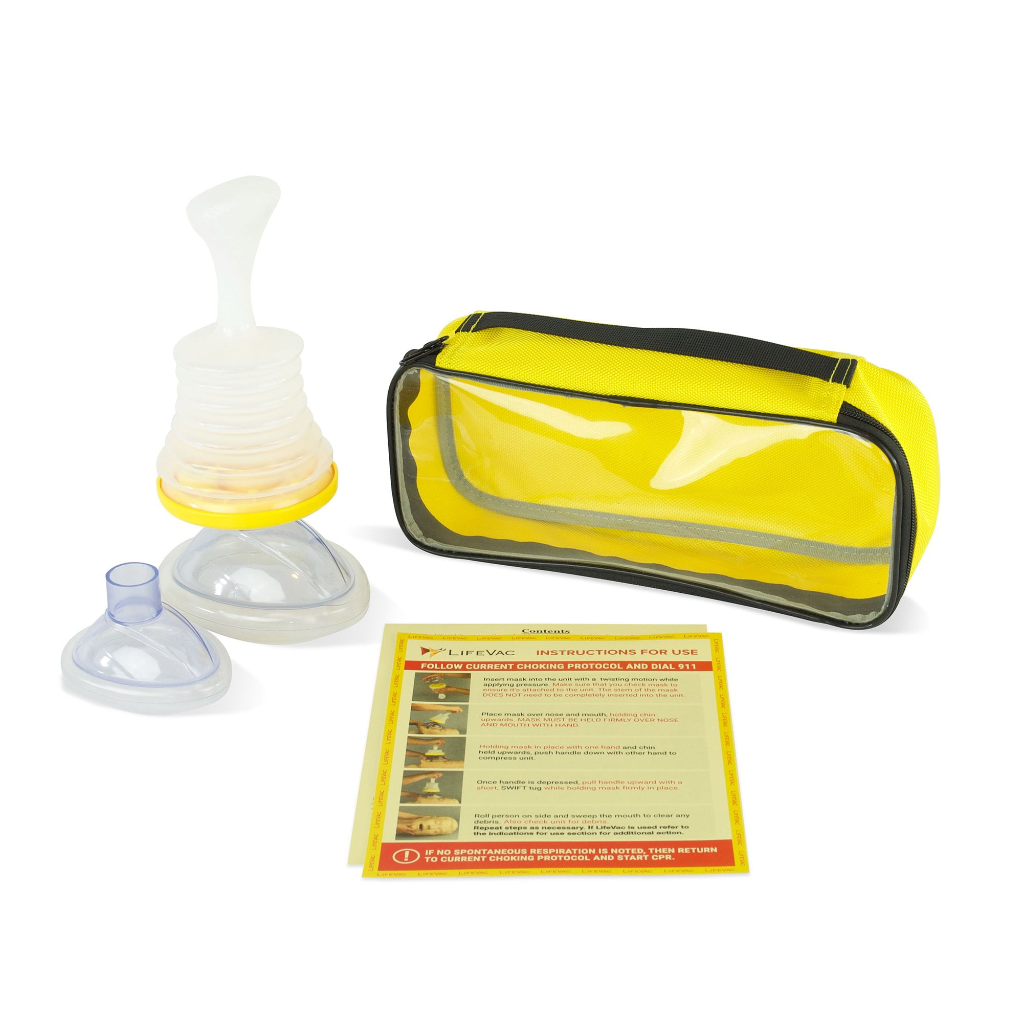 LifeVac Travel Kit, Portable Choking Rescue Device FirstAid