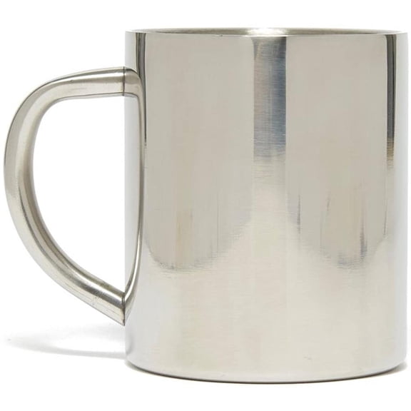 LifeVenture Stainless Steel Mug One Size Silver
