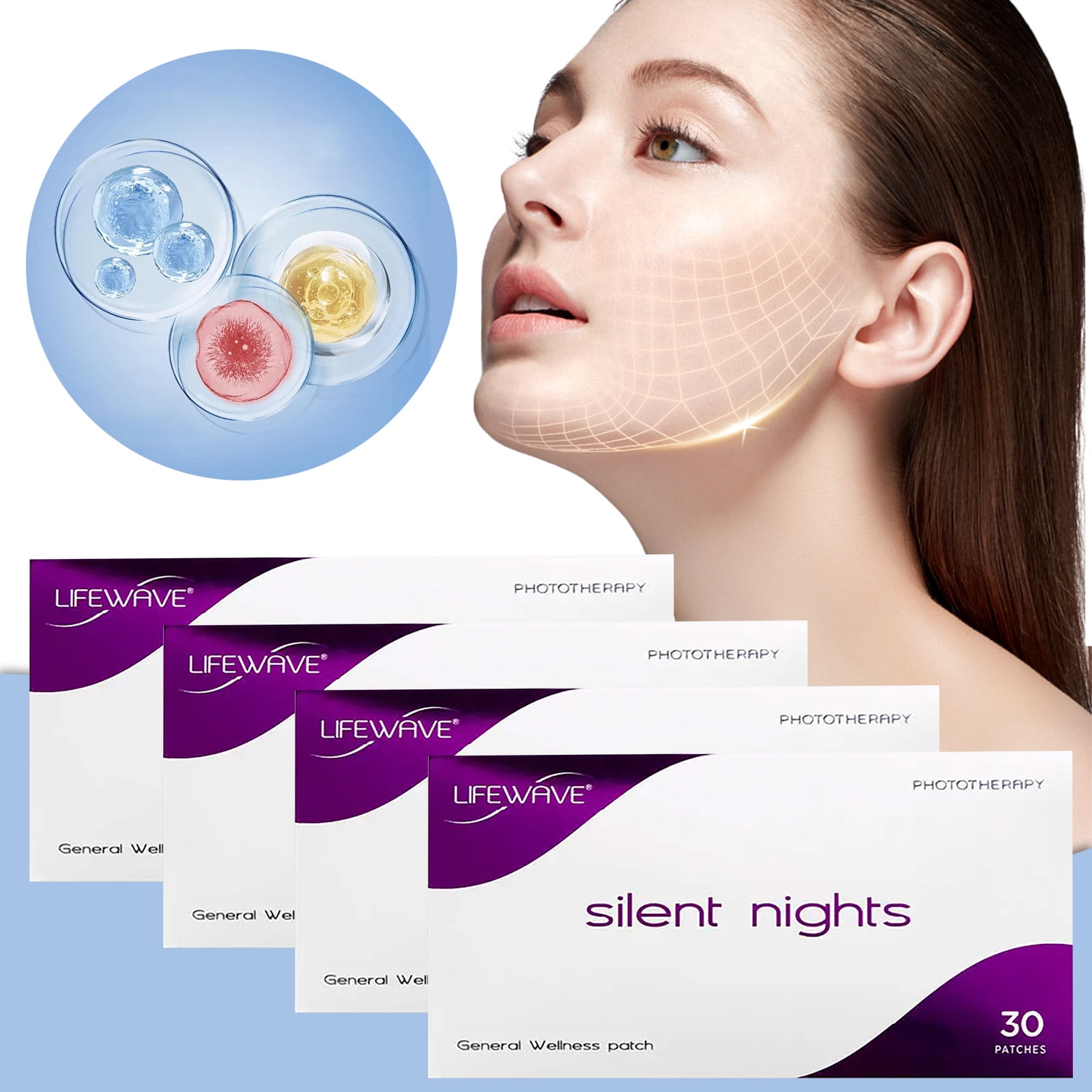 LifeWave Y-Age Aeon Patches - Helps You to Relax, 60 Patches