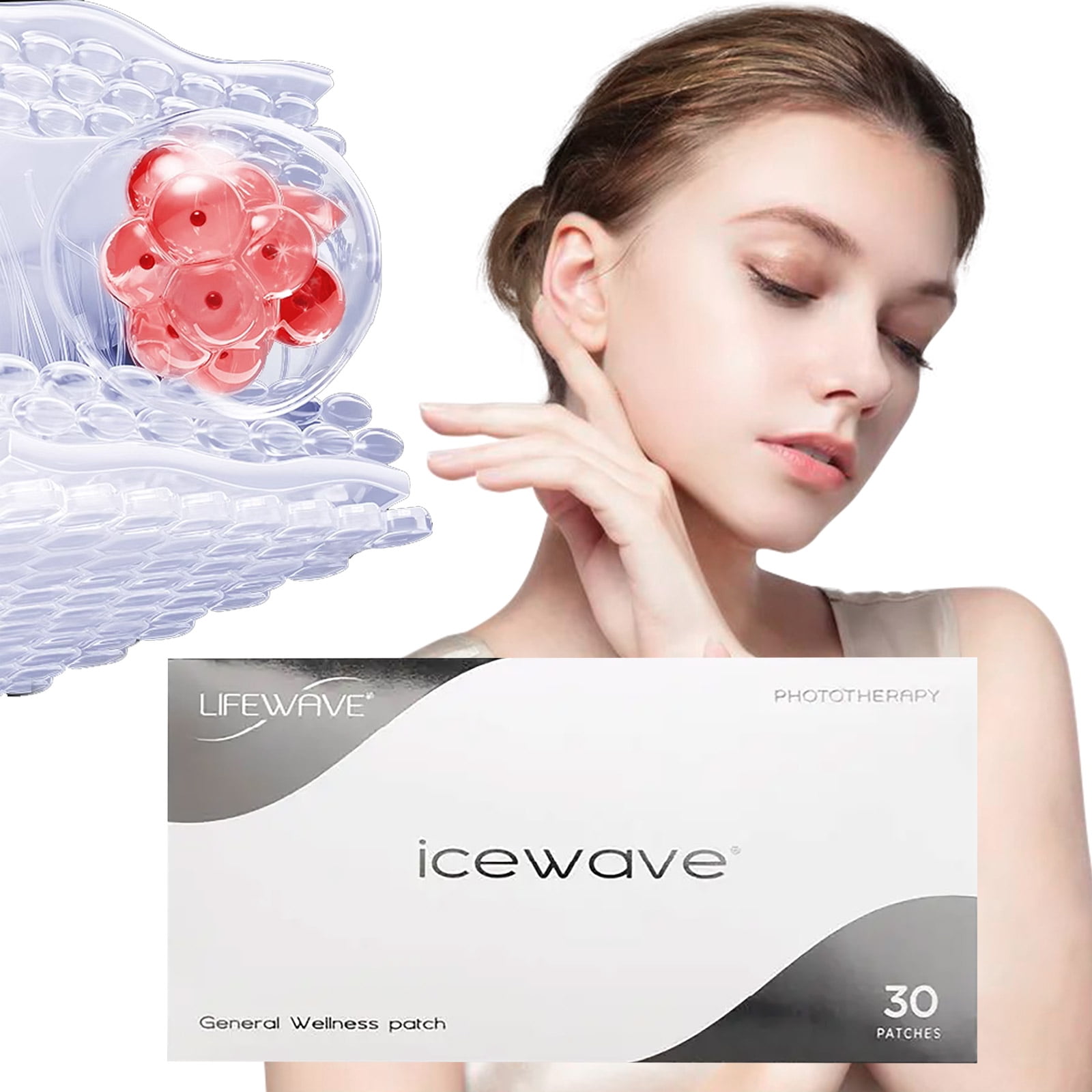 icewave 30パッチ 経穴刺激用 icewave 30パッチ 経穴刺激用 - Others快適
