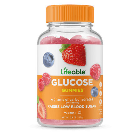 Lifeable Glucose Supplement Vitamin Gummies - 4g - 90 Gummies