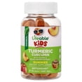 thumbnail image 1 of Lifeable Kids Turmeric Curcumin Gummies, Peach, 60 Count, 1 of 4