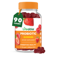 thumbnail image 1 of Probiotics Gummies | 2 Billion CFU | Great Tasting Probiotic Gummies for Women | Probiotic Gummy for Gut Health and Immune Support | Probiotics for Women and Men | 90 Gummies | Lifeable, 1 of 9