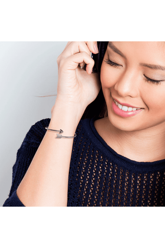 Lifebeats Arrow Gold Bangle Bracelet