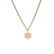Lifebeats Face the Sun Necklace