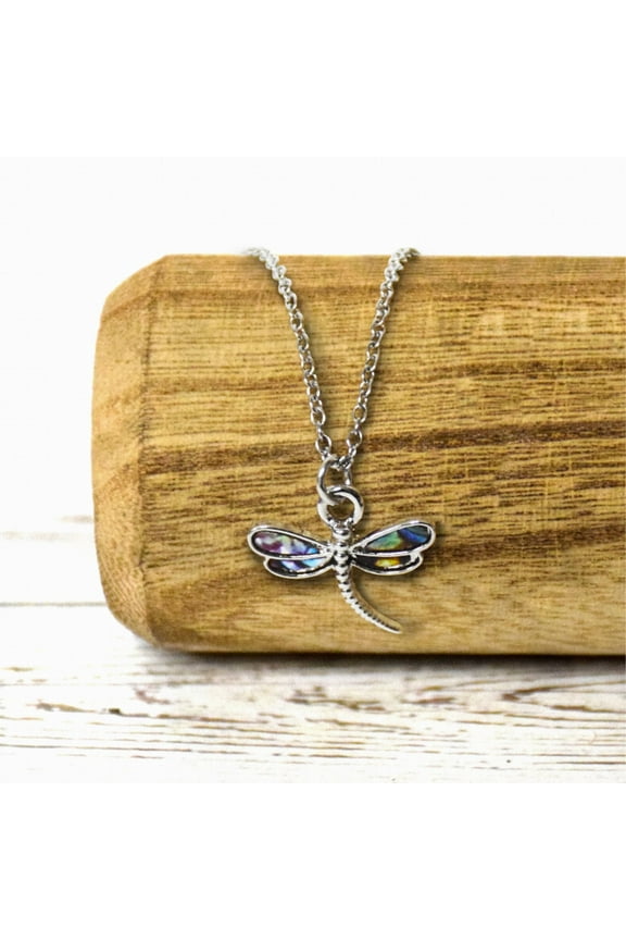 Lifebeats Women's Good Day Dragonfly Pendant Necklace