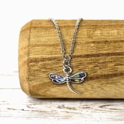 Lifebeats Womens Good Day Dragonfly Pendant Necklace