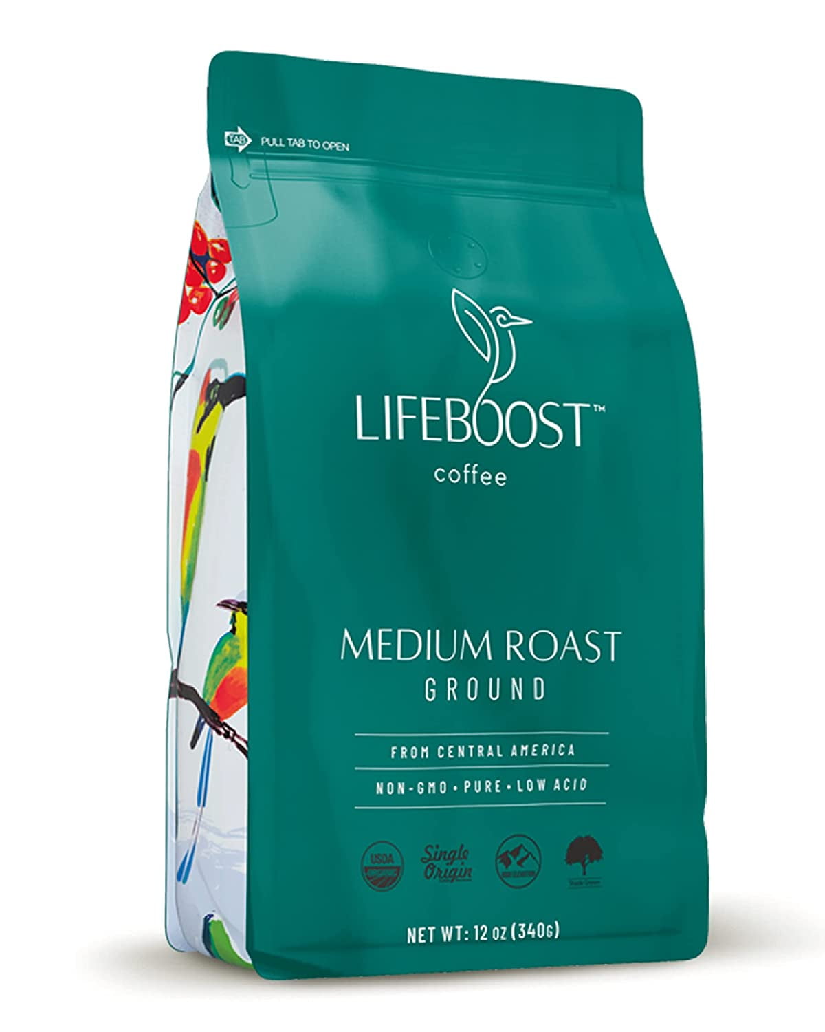 Lifeboost Coffee Ground Medium Roast Coffee Low Acid Single Origin lifeboost-coffee-ground-medium-roast-coffee-low-acid-single-origin