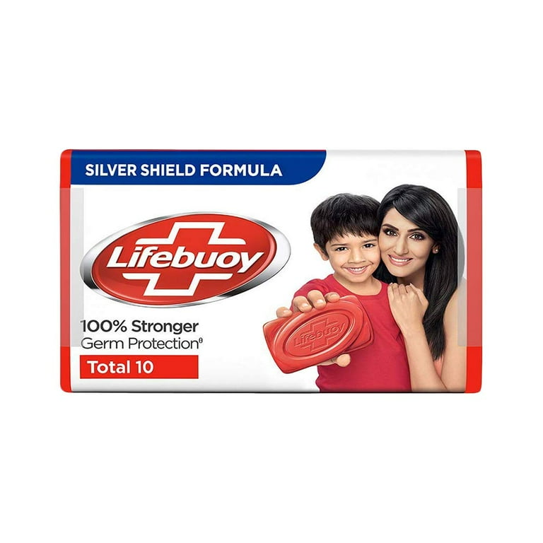 Lifebuoy Total 10 Soap Bar 125g X 12 Bars 125g X 12 Bars