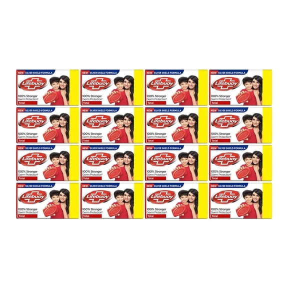 Lifebuoy Total Red Soap, 16-Count 46g