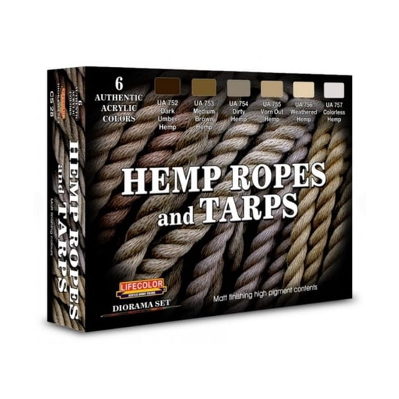 Lifecolor Hemp Ropes and Tarps New