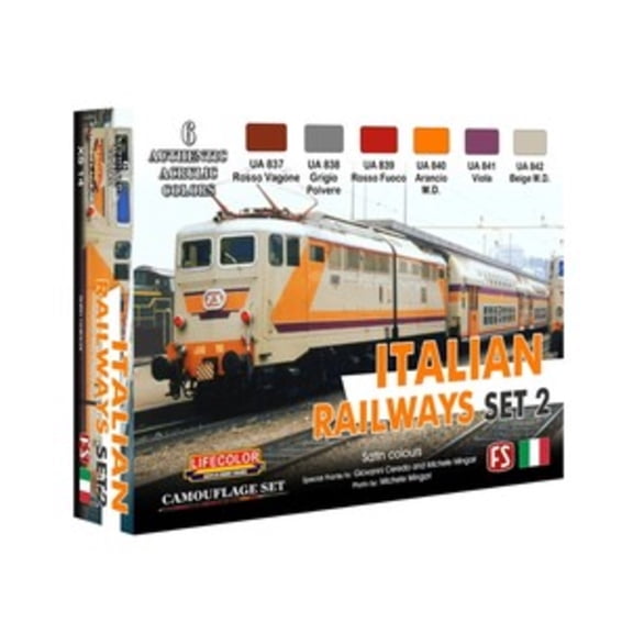 Lifecolor Italian Railways Set #2 New