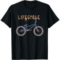 thumbnail image 1 of Lifecycle Bicycle - Urban Tricks Bike - Retro Vintage T-Shirt, 1 of 3