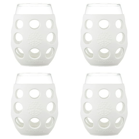 Lifefactory Wine Glass 11oz 4-Pack