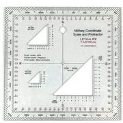 LETHALIFE Military Protractor for Land Navigation