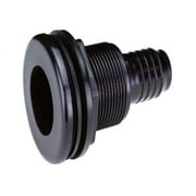 Lifegard Aquatics 1-Inch Slip Bulkhead Fit Kit with Insert