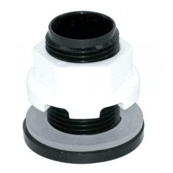 Lifegard Aquatics Standard Threaded Bulkhead - 1/2"