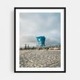 thumbnail image 1 of Lifeguard, Coronado - Coronado California Photography Black Framed Wall Art Print 8 x 12 inches, 1 of 3