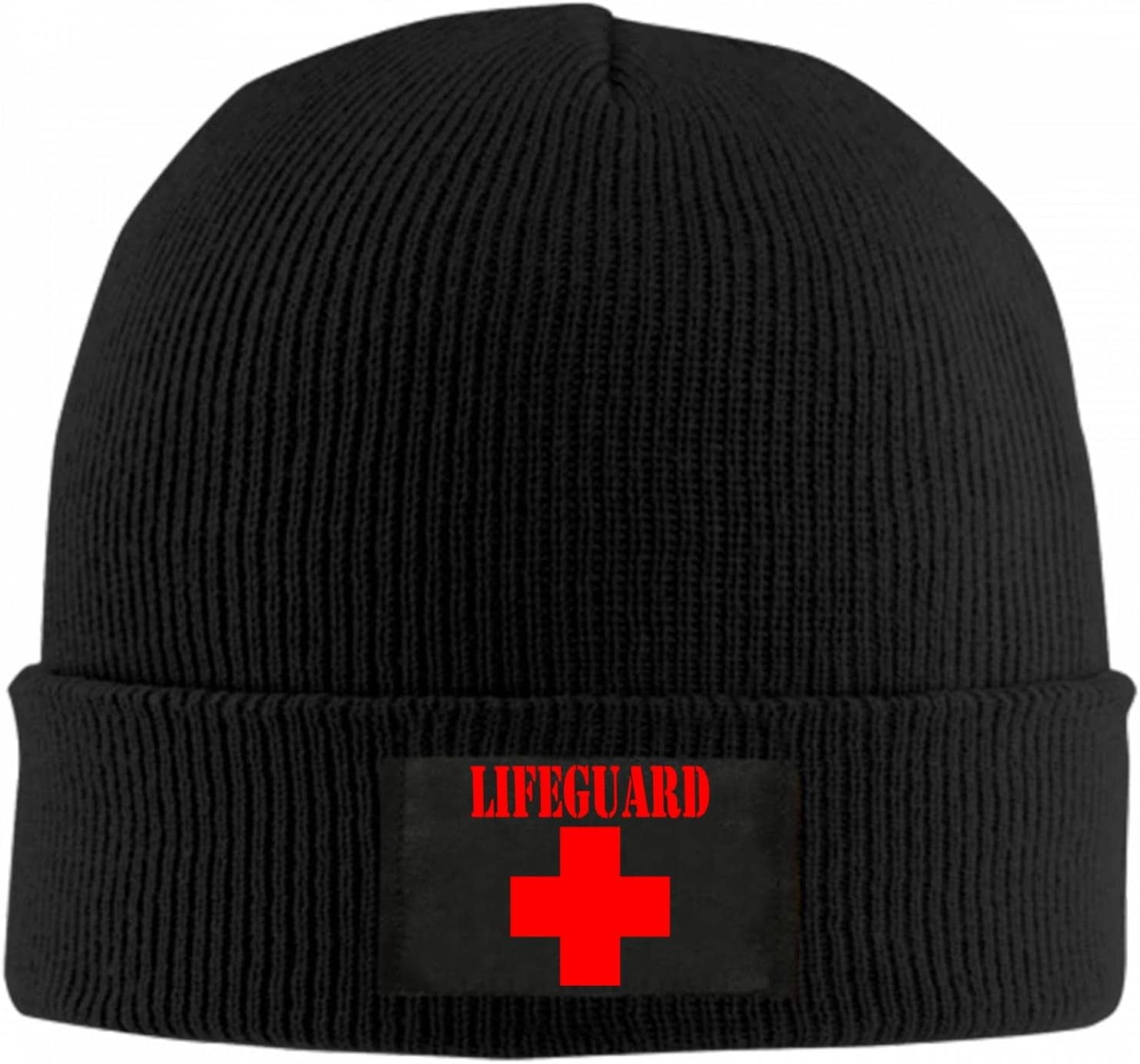 Lifeguard Gear Logo1 Beanie Hat for Women Men Winter Hat Cuffed Winter ...