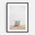 thumbnail image 1 of Lifeguard, HB 02 - Huntington Beach California Photography Black Framed Wall Art Print 16 x 20 inches, 1 of 12