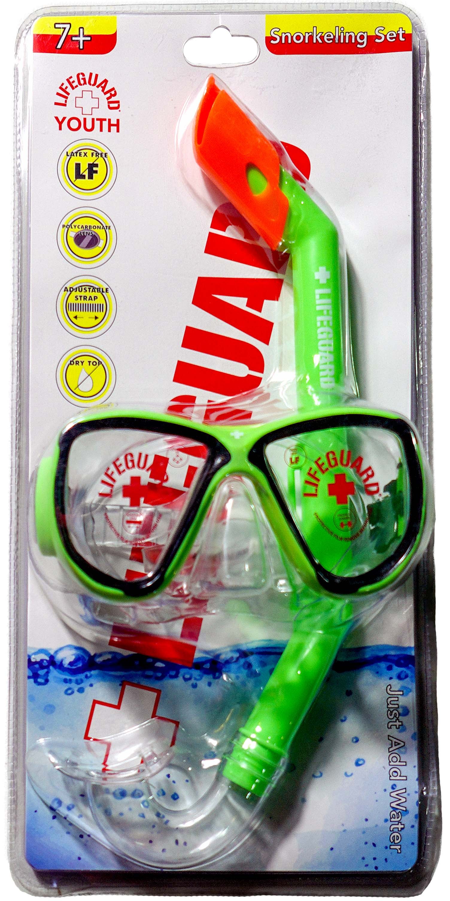 Lifeguard Kids' Snorkel Set