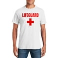 thumbnail image 1 of Lifeguard Staff T-Shirt - Bold Logo on Front for Men or Women - 100% Ring Spun Cotton Tops Tee, 1 of 4
