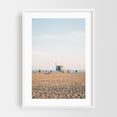 thumbnail image 1 of Lifeguard Stand, Santa Monica 04 - Santa Monica California Photography White Framed Wall Art Print 24 x 36 inches, 1 of 3