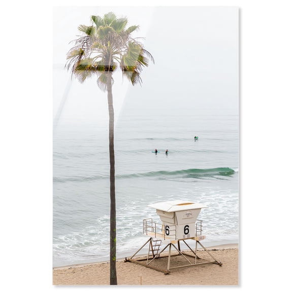 Lifeguard Station 6 Acrylic Print Coastal Art Prints by Notoriart, Ready to Hang, 10 x 15