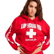 Lifeguard Unisex MONTAUK LIFEGUARD SWEATSHIRT, Red, M