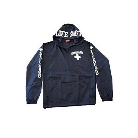 Lifeguard Water Resistant Printed Nylon, Outerwear Jacket (Unisex)