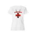 thumbnail image 1 of Lifeguard Whistle Emblem Women's T-shirt, 1 of 3