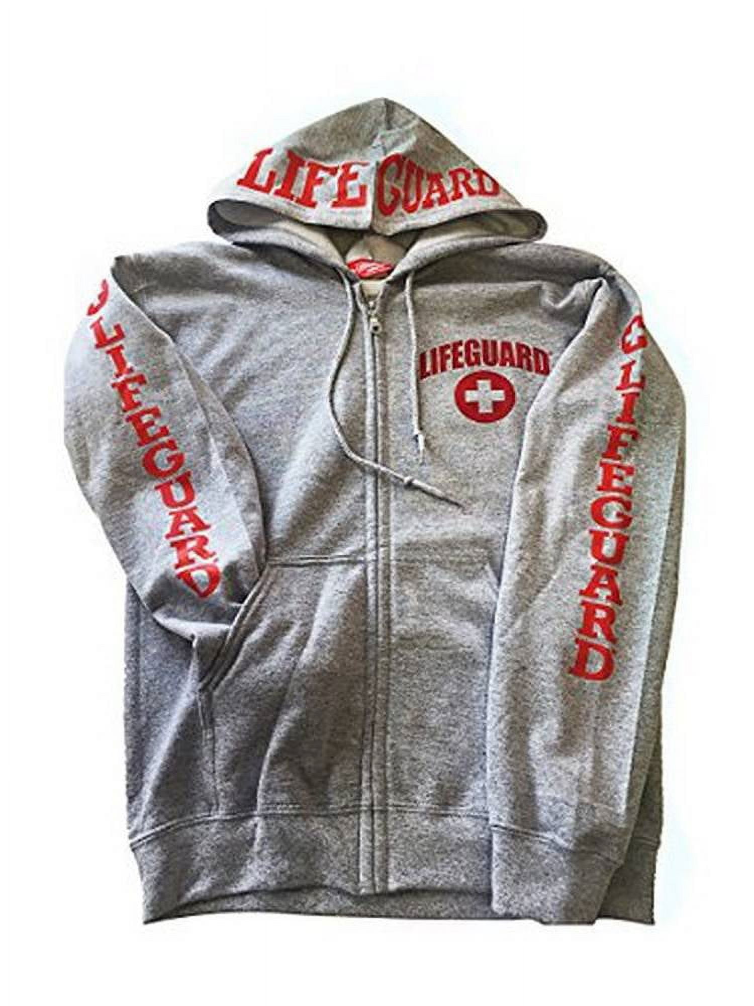 Lifeguard Zipper Hoodie Sweatshirt Apparel Ideal for Men Teens Girls. Walmart