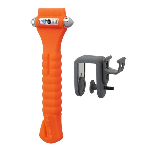 Lifehammer Seatbelt Cutter, Window Breaker Vehicle Escape Tool with Seat Belt Cutter