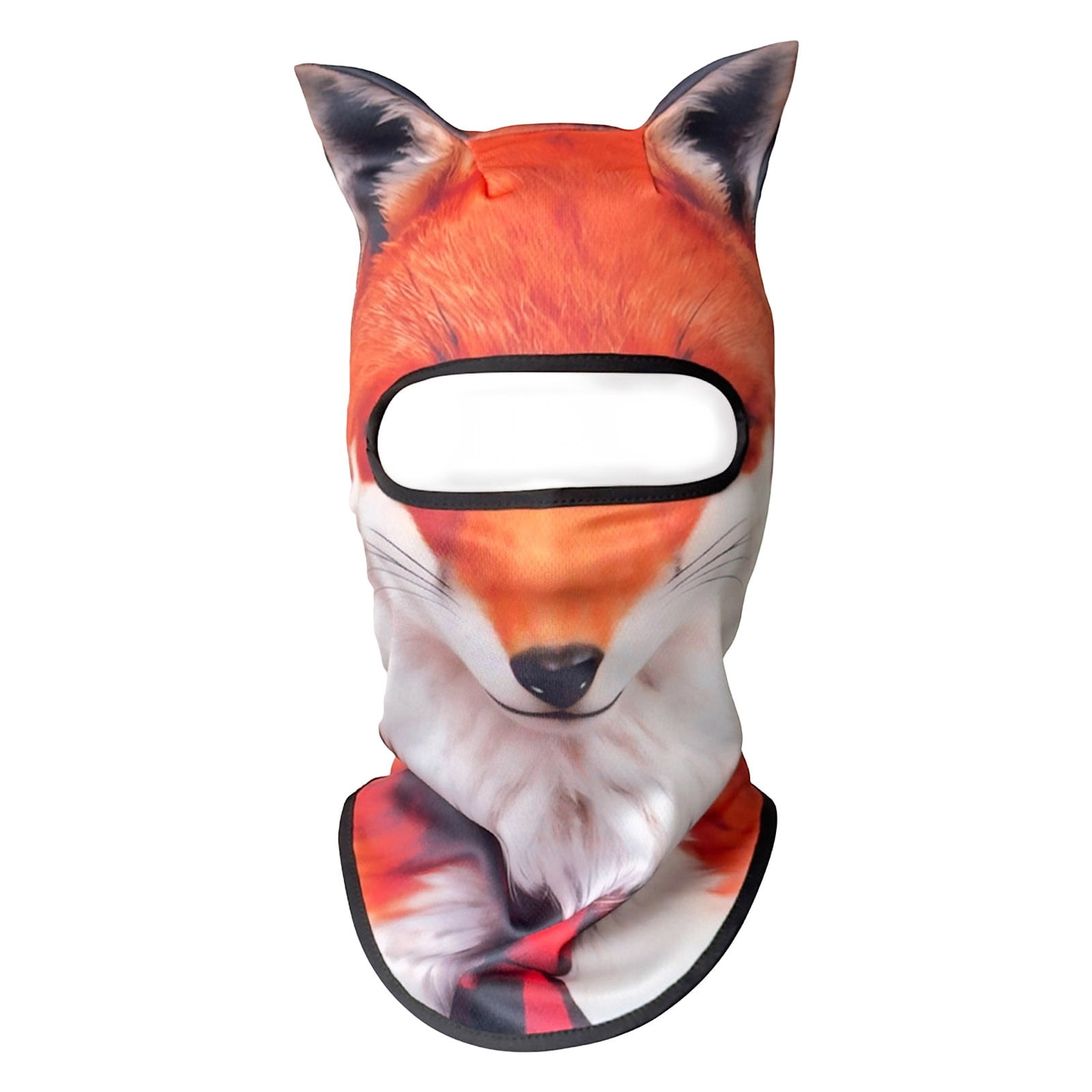 Lifelike Animal Print Balaclava, Warm Winter Cycling Face Hood, Ski ...
