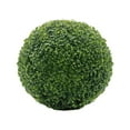thumbnail image 1 of Lifelike Artificial Boxwood Topiary Ball Set | Uv Protected Waterproof Outdoor Indoor Decor | Hanging Planter Arrangements (7"/9"/11"), 1 of 3
