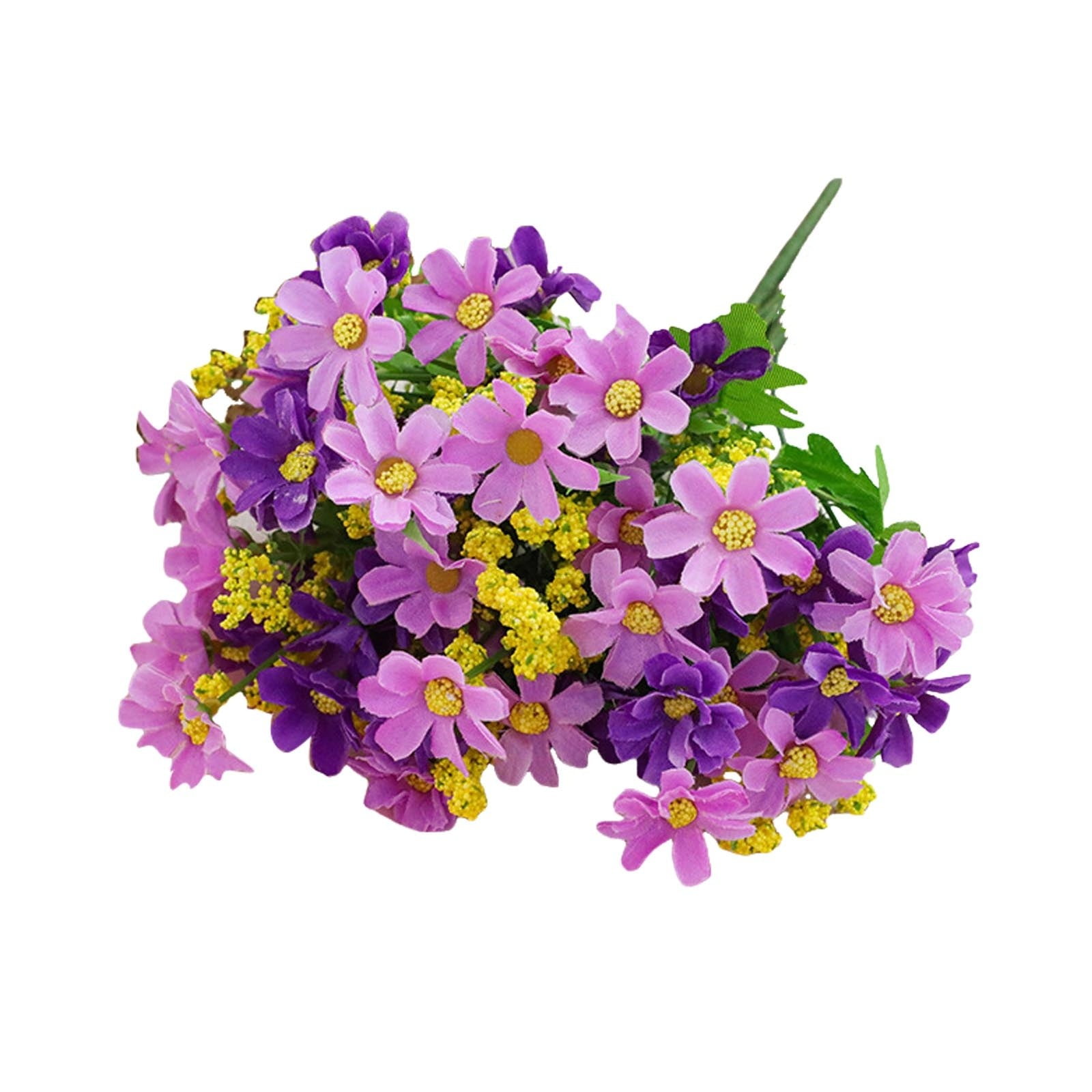 Lifelike Artificial Flowers Indoor Greenery Shrubs Plants For Hanging Garden Porch Window Box