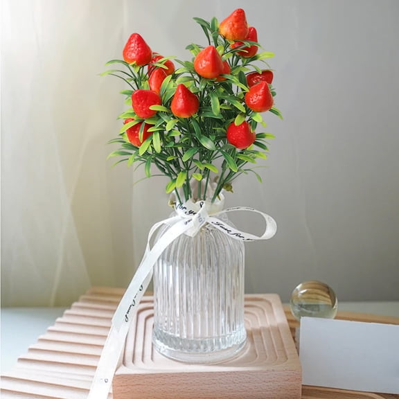 Lifelike Artificial Fruit and Flower Arrangement with Realistic Details - Elegant Home Decor Centerpiece for Tables and Shelves Featuring No-Maintenance Design