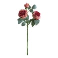 thumbnail image 1 of Lifelike Artificial Rose Flowers for Home Decor – Realistic Velvet Petals with Thorns, 20.47 Inches Tall, Red, 1 Piece, No Watering Needed, 1 of 6