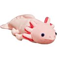 thumbnail image 1 of Lifelike Axolotl Plush Throw Pillow,Soft  Axolotl Stuffed Animal-17.8in,Cuddly Axolotl Plush Toy,Plush Pillow,Axolotl Gifts,Gifts for Kids,Kawaii Stuff,Home Decor (Pink), 1 of 7