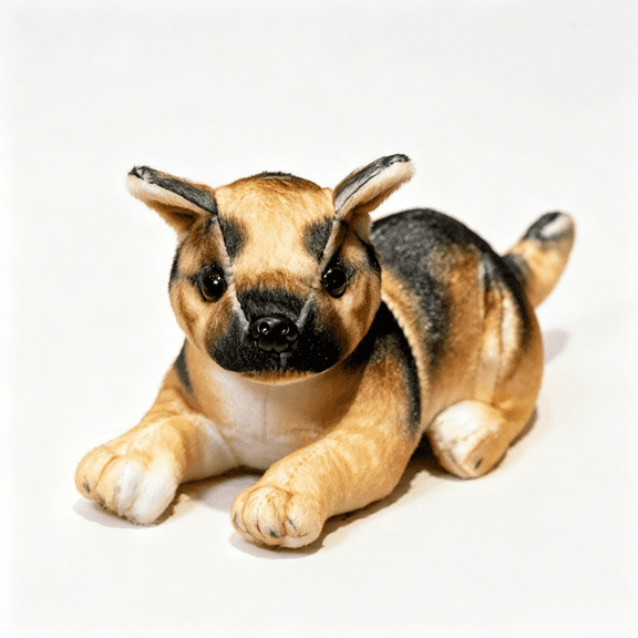 Lifelike Beagle Dog Plush Toy, Realistic Hound Dog Teddy Stuffed Animal, Cute Puppy Toy Gift