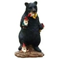 thumbnail image 1 of Lifelike Bear Eating Gnome Sculptures Black Bear Statue Garden Bear Figure Bear Shape Desktop Crafts for Yard Decoration, 1 of 5